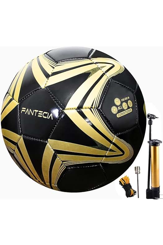Balón de fútbol FANTECIA: calidad profesional para jugar al aire libre e interior