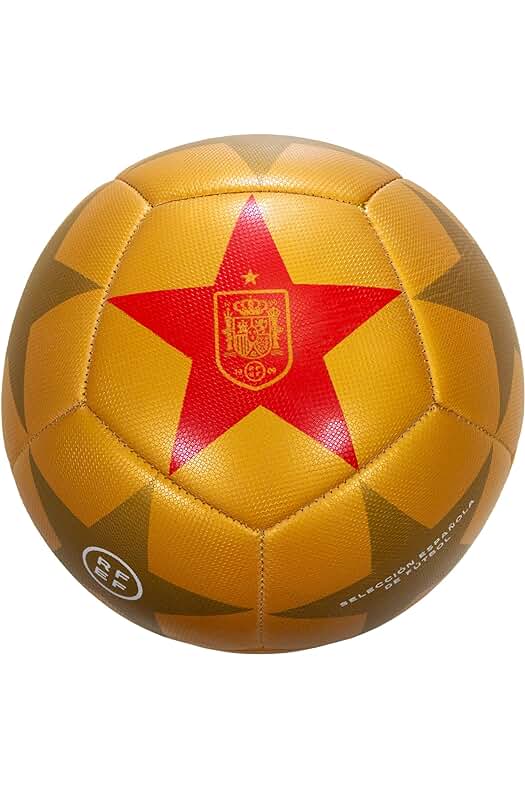 Balón de Fútbol Oficial de la Selección Española | Talla 5, Juventud Unisex