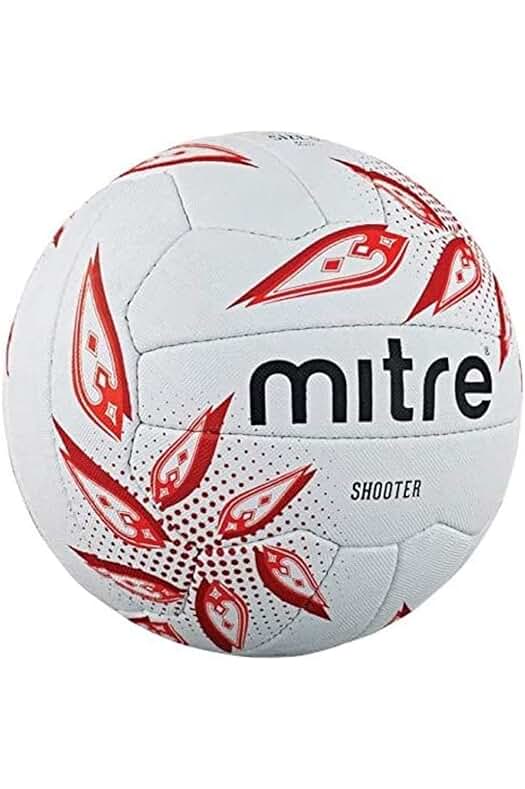 Balón de Netball Mitre Shooter Match para mejorar tu precisión en los tiros