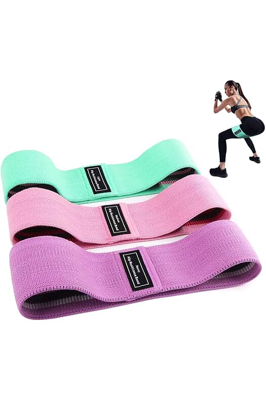 Bandas de resistencia para entrenamiento de fuerza y flexibilidad.