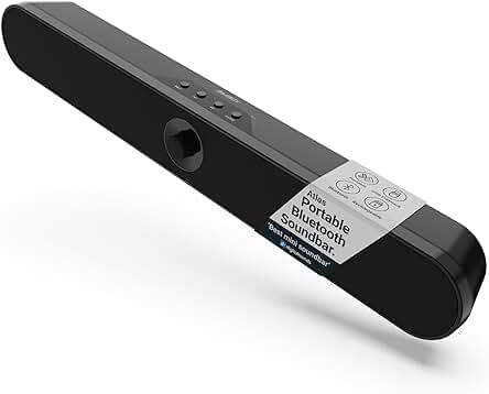Barra de Sonido Bluetooth Mayoría para PC, portátil y Smart TV con conexión USB y microSD