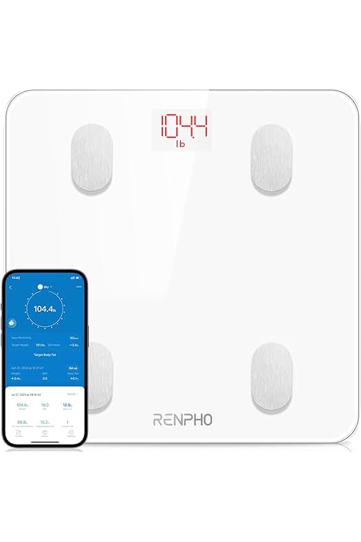 Bascula de Baño Bluetooth: Controla tu peso y análisis corporal con esta bascula inteligente.