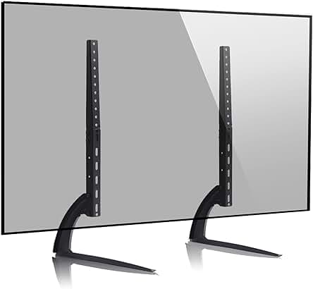 Base universal para TV de 20-65 pulgadas, ajustable en altura y compatible con VESA máximo 800*500 mm.