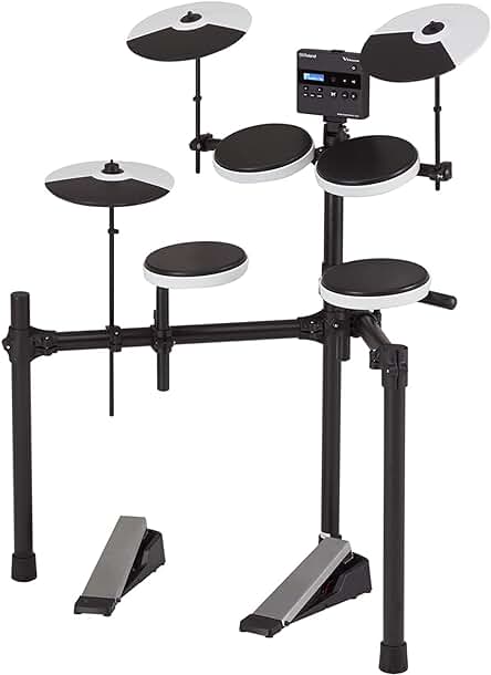 Batería electrónica Roland TD-02K: Compacta, expresiva y silenciosa, con opción de expansión Bluetooth.