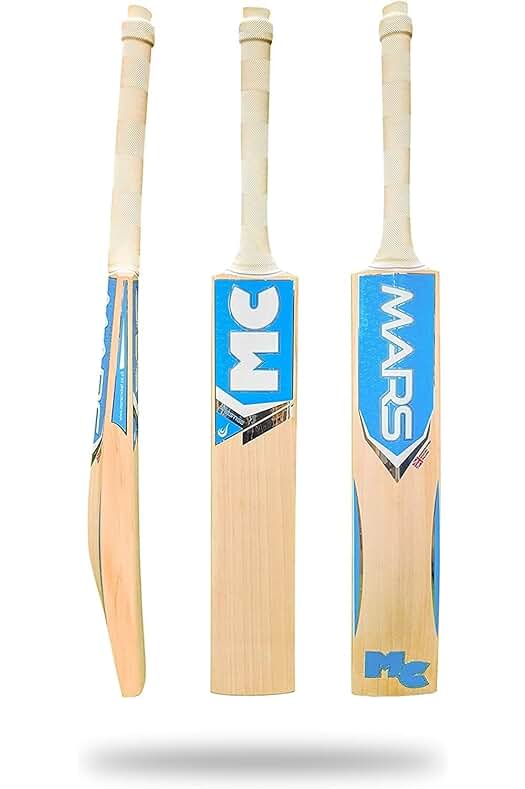 Bates de Críquet Mars Cricket Prestige para jugadores adultos, calidad y rendimiento excepcionales.