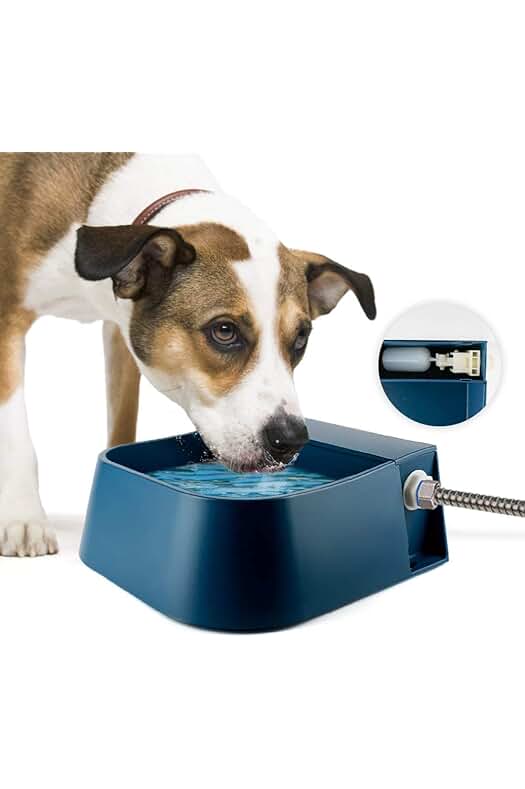 Bebedero flotante automático para mascotas: la solución ideal para perros, gatos y otros animales.