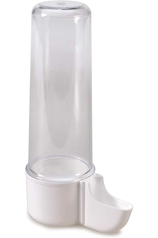 Bebedero para pájaros - 85 CC - Ideal para aves en exteriores - Suministros para avicultura.