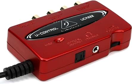 Behringer UCA222: Affordable USB/Audio Interface for Superior Sound Quality