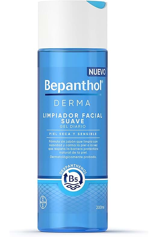 Bepanthol Derma Limpiador Facial Sin Jabón: Suavidad y Cuidado Diario para Piel Sensible
