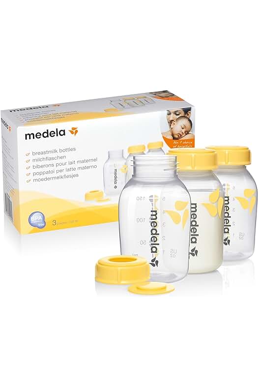 Biberones Medela para leche materna: practicidad y comodidad para alimentar a tu bebé.