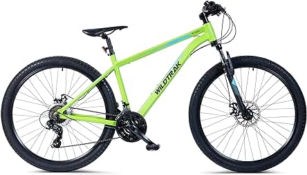 Bicicleta de Montaña Wildtrak - Aleación, 27.5, 21 Velocidades, Cambios Shimano - Verde