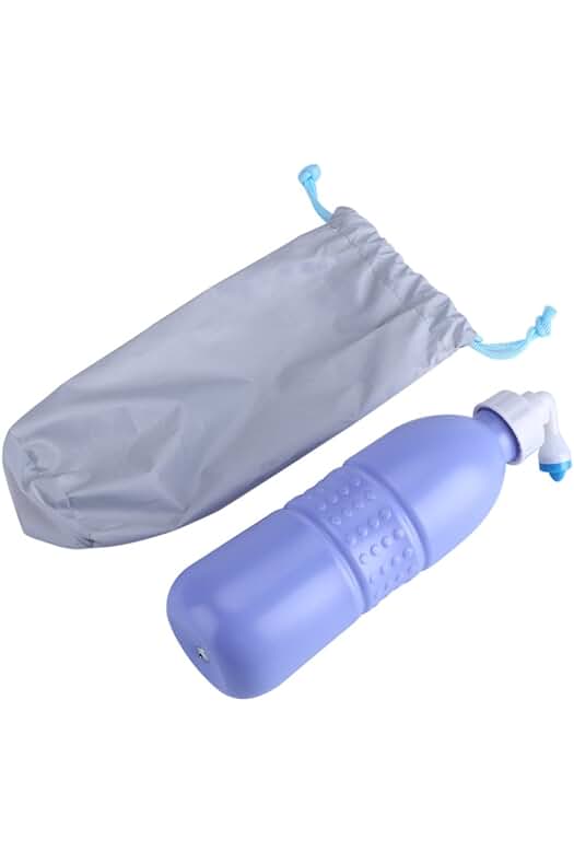 Bidet portátil: Pulverizador de mano para una higiene personal y baño higiénico eficiente de 620 ml.