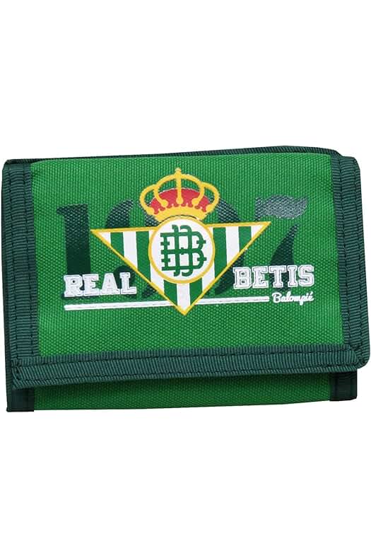 Billetera Betis Oficial con cierre de Velcro en Color Verde (CyP Brands)