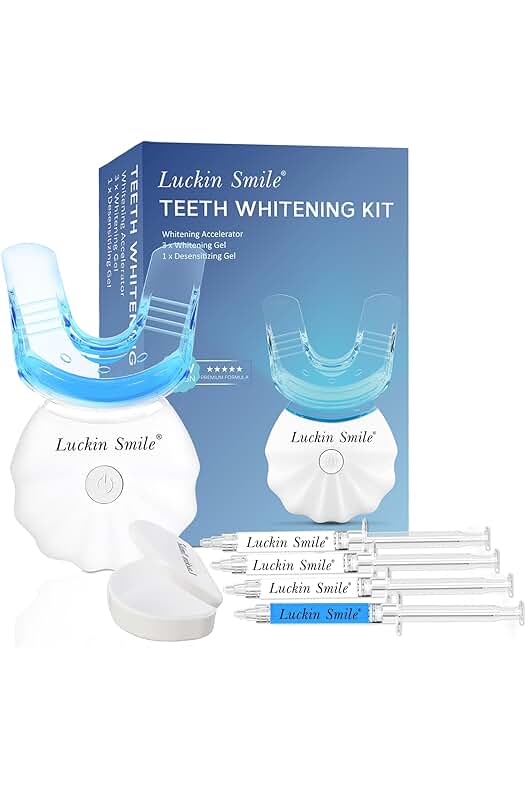 Blanqueador Dental Avanzado con Tecnología LED para Dientes más Blancos y Brillantes