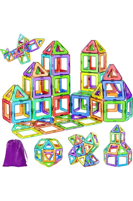 Bloques de construcción magnéticos para niños de 3 a 7 años: ¡diversión y aprendizaje en 3D!