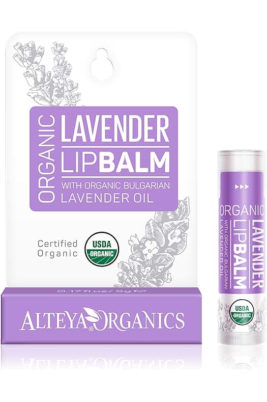 Bálsamo labial de lavanda orgánico - hidratación y nutrición natural para tus labios.