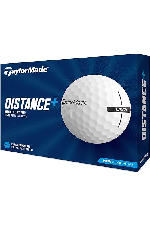 Bola de Golf Taylormade Distance+ para mayor distancia y precisión en el juego