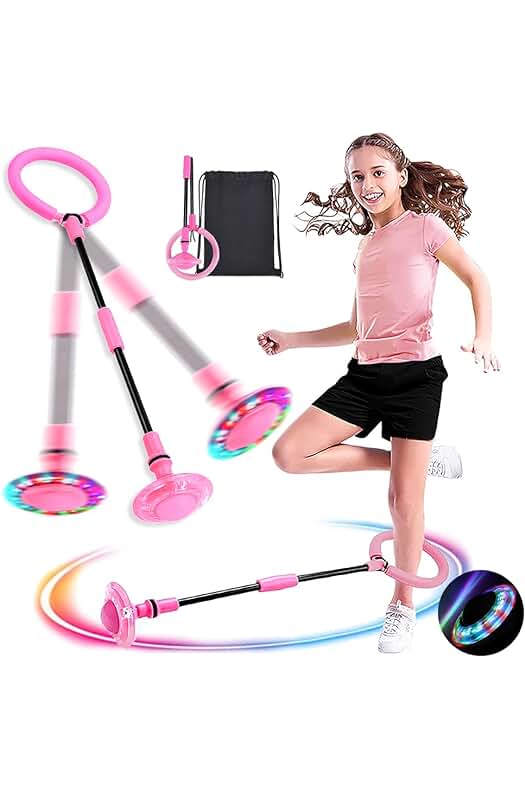 Bola de Salto LED para Niños: Divertida, Colorida y Plegable para Saltar con Estilo