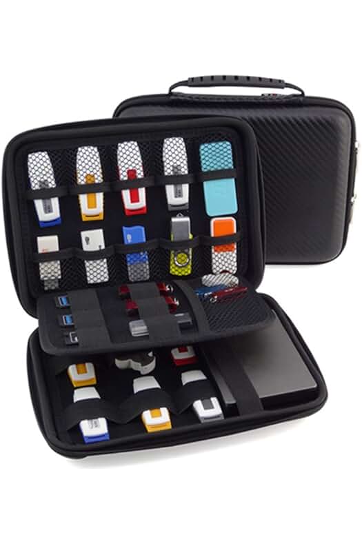 Bolsa de almacenamiento para memorias USB y tarjetas de memoria: ¡mantén tus dispositivos organizados!