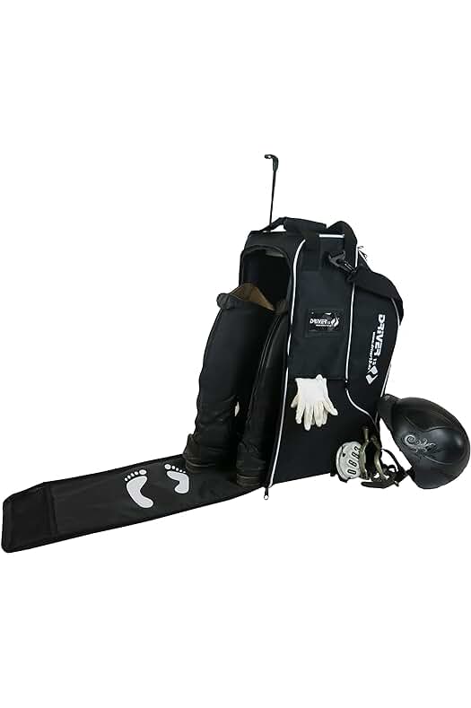 Bolsa de almacenamiento premium para botas de montar - Negro.