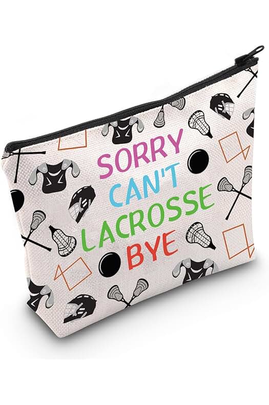 Bolsa de lacrosse con diseño exclusivo para fanáticos y jugadores de lacrosse.