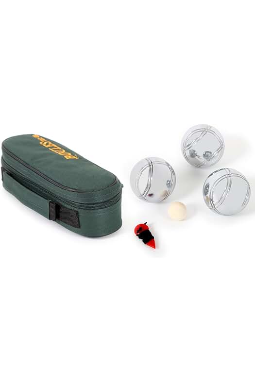 Bolsa de Petanca para 3 Bolas - Ideal para Juegos al Aire Libre - Práctica y Duradera