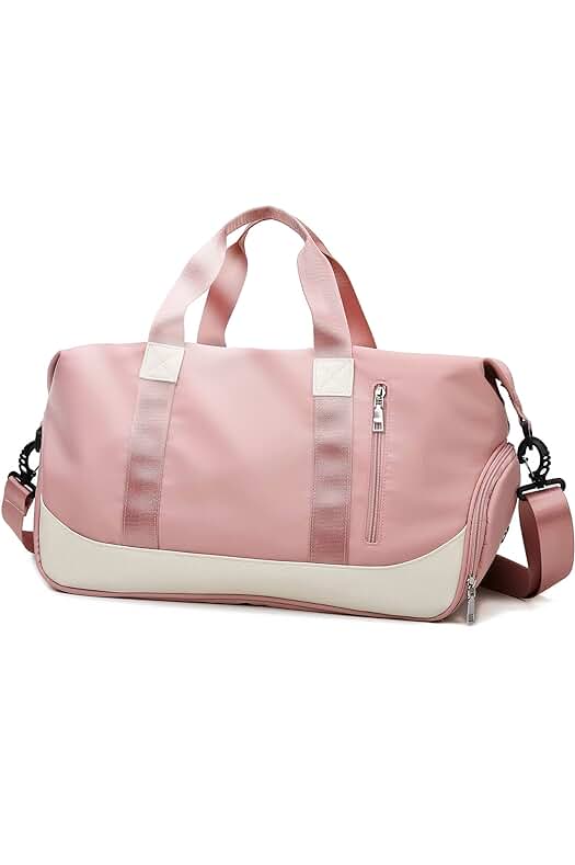 Bolsa deportiva con compartimento para zapatos: práctica, espaciosa y resistente al agua.