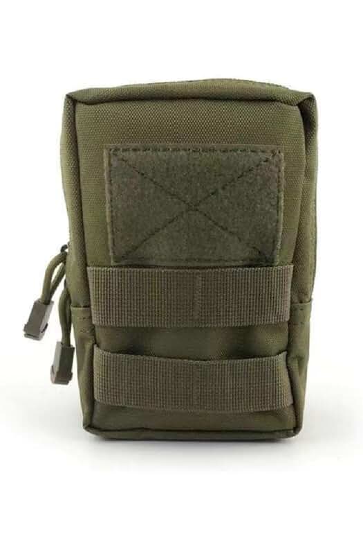 Bolsa táctica de almacenamiento médico para suministros y dispositivos pequeños.