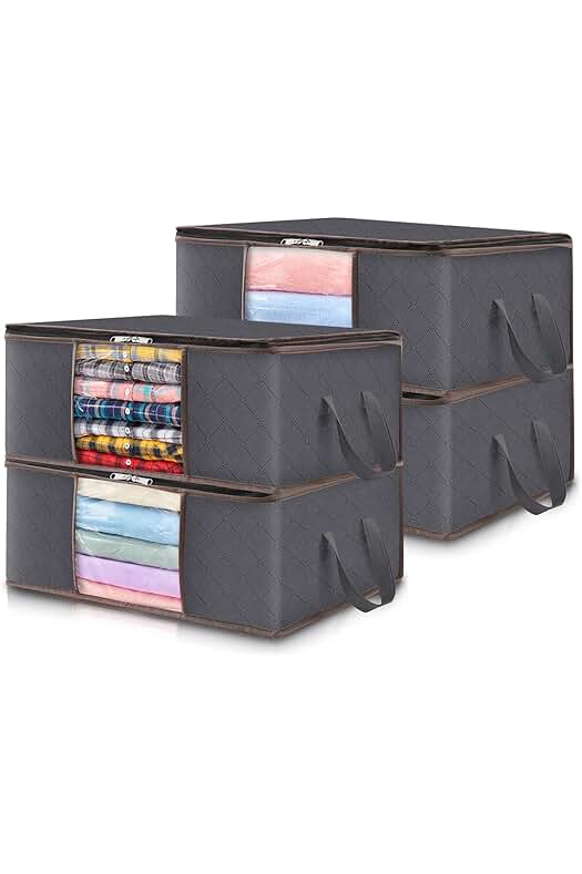 Bolsas de almacenamiento plegables: solución práctica para organizar y proteger tu ropa.