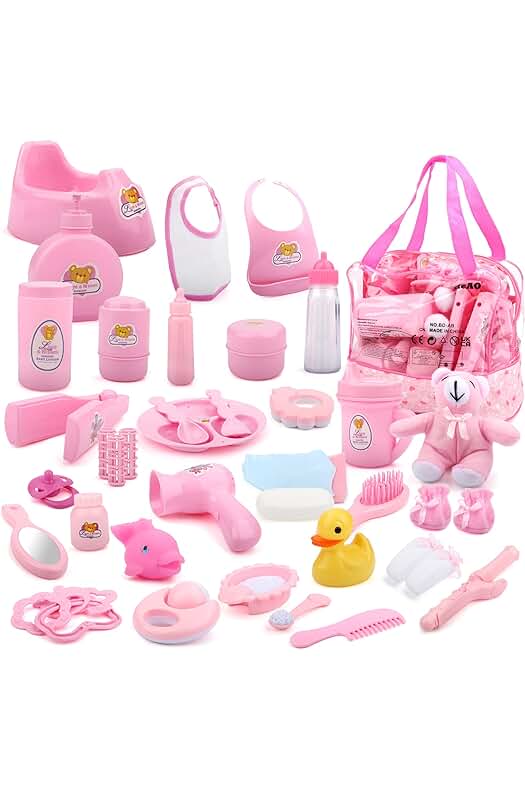 Bolso de Maternidad deAO: Conjunto de Juego Infantil para Imitar la Maternidad y Paternidad.