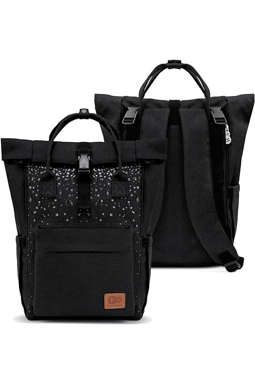 Bolso para pañales Kinderkraft MOONPACK: diseño funcional, resistente al agua y con amplio almacenamiento.