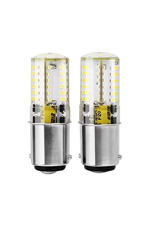 Bombillas LED 12V para Iluminación Interior de Caravanas, Barcos y Remolques - Pack de 2