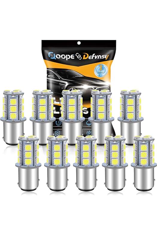 Bombillas LED 5050 con 18-SMD para iluminación interior, copia de seguridad, luces de reversa o freno de cola.