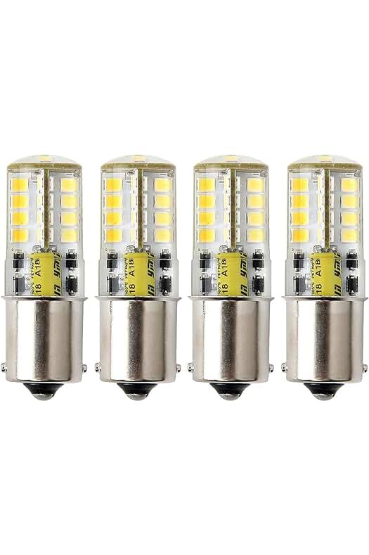 Bombillas LED blancas frías 1156 de alta potencia - paquete de 4 unidades