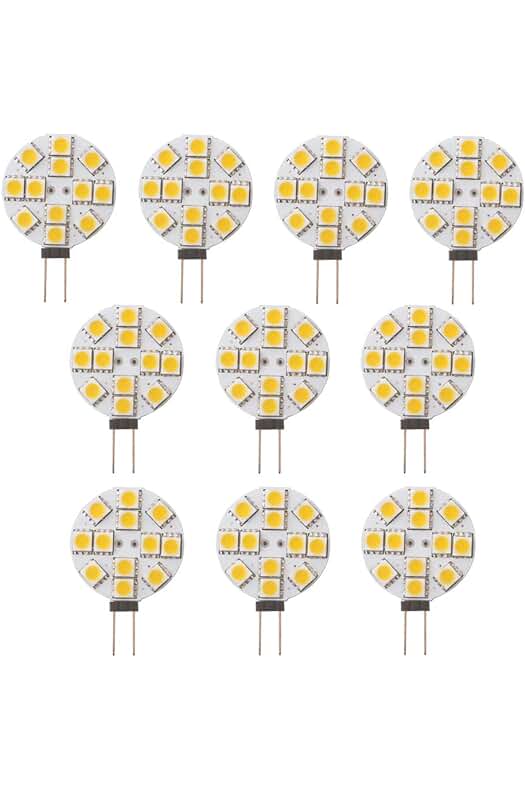 Bombillas LED G4 de alta potencia y bajo consumo energético para iluminación interior.