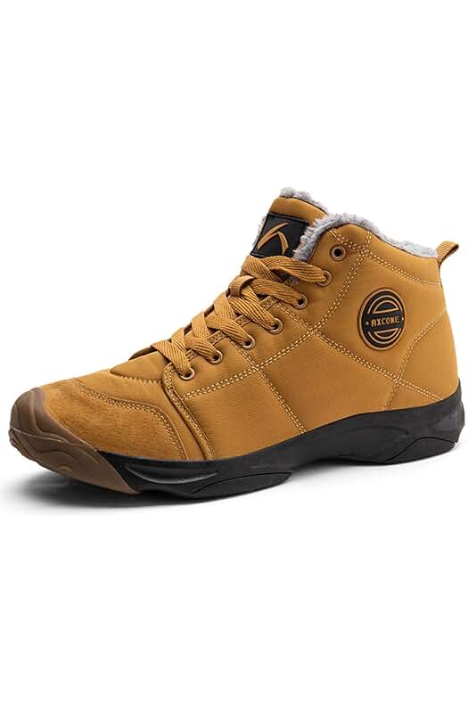 Botas de Nieve Impermeables y Antideslizantes para Hombres y Mujeres, Ideales para Invierno y Trekking.