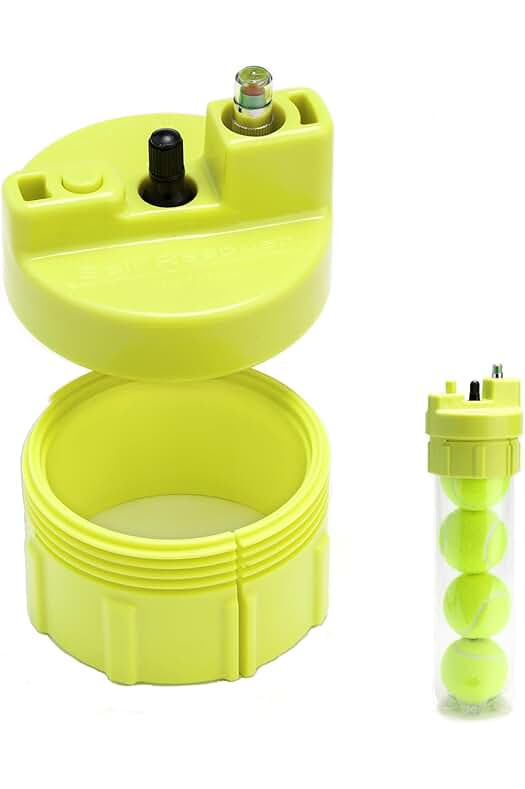Bote Presurizador de Pelotas: Convierte tus envases de Pelotas en un Rescatador de Bolas de pádel o Tenis