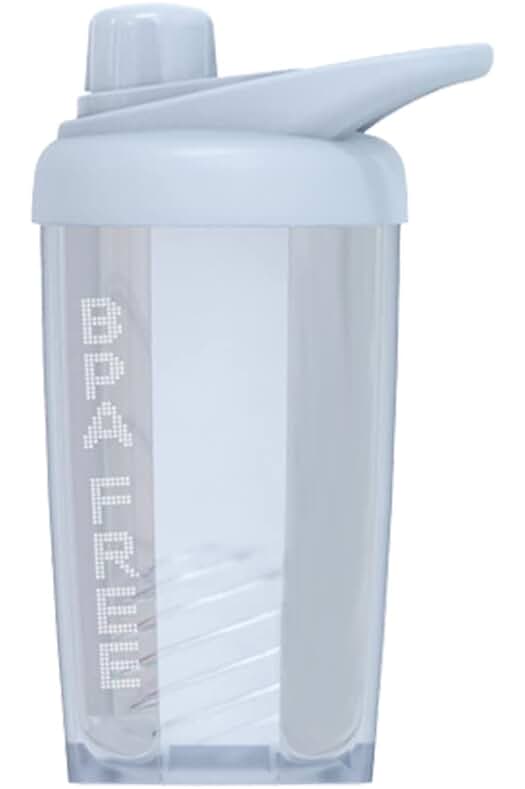 Botella de coctelera de proteína de 500 ml: Mezclador de proteínas a prueba de fugas para fitness y gimnasio.