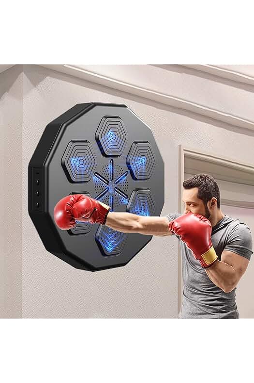 Boxeo Inteligente: Máquina de Boxeo con Música y Guante para Niños y Adultos