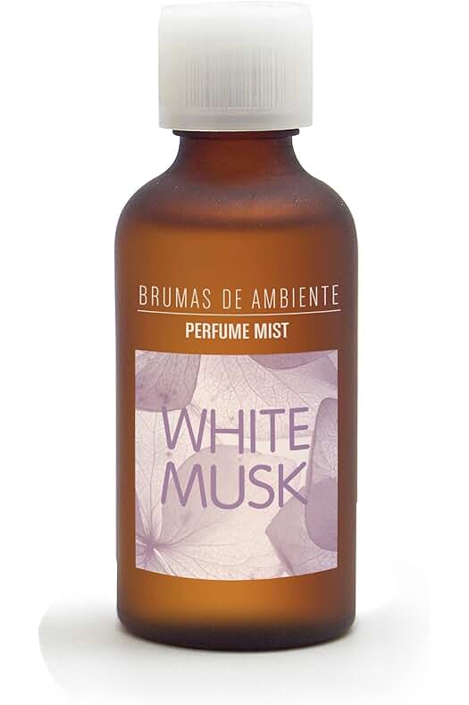 Brumas White Musk: La fragancia perfecta para ambientadores y difusores de aroma de 50ml