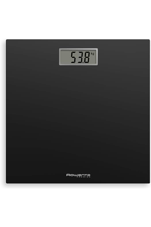 Báscula de baño Rowenta BS1400 Premiss - Diseño fino, alta precisión y encendido/apagado automático.
