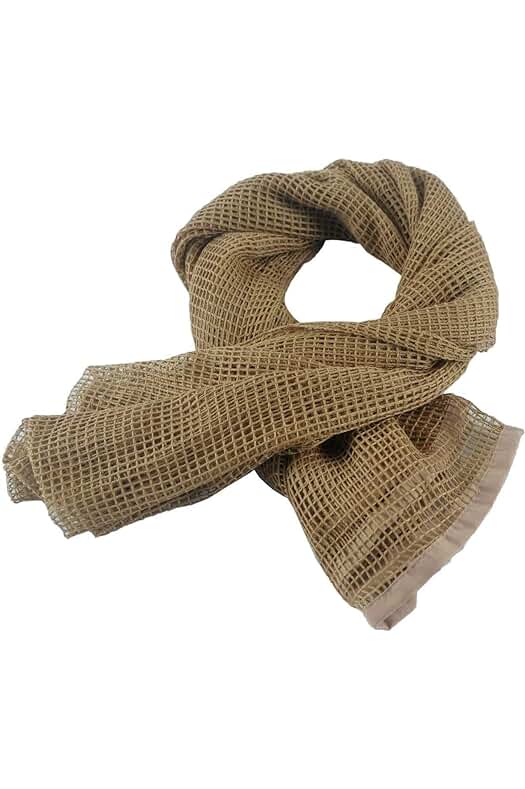 Bufanda táctica de camuflaje para actividades al aire libre y deportes de campo.