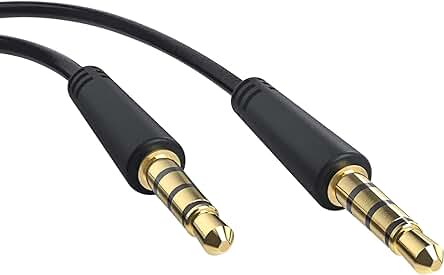 Cable AV de Audio y Video de Pantalla a 3,5 mm para Reproductor de DVD Portátil