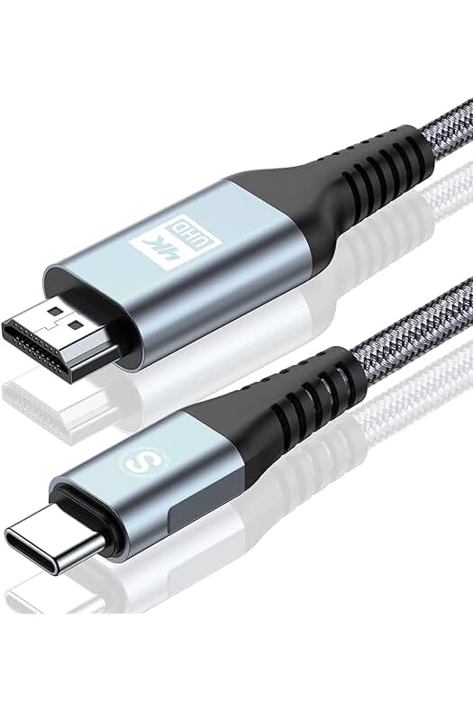 Cable HDMI 4K de alta calidad para dispositivos USB C.