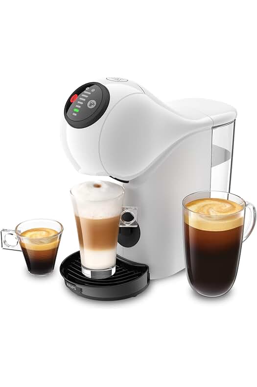 Cafetera Krups Dolce Gusto Genio S: Prepara bebidas frías y calientes con facilidad y estilo.