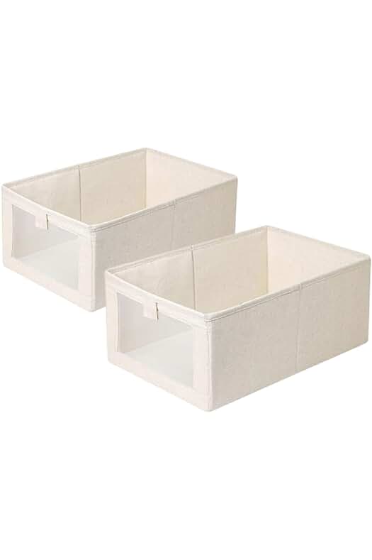 Caja de almacenamiento para ropa plegable - Organizador de cajones para armario.