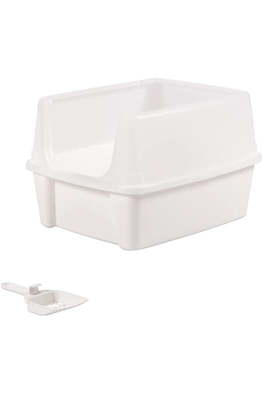 Caja de arena para gatos Iris Ohyama, práctica y cómoda para tu mascota