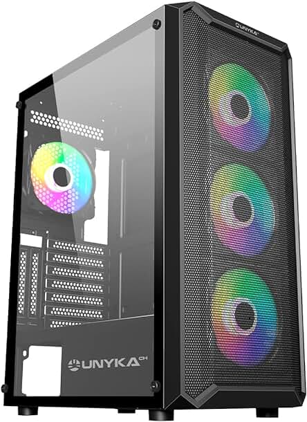 Caja de Ordenador ATX Armor 3GEN Black: La Mejor Opción para tu Equipo de Alto Rendimiento.