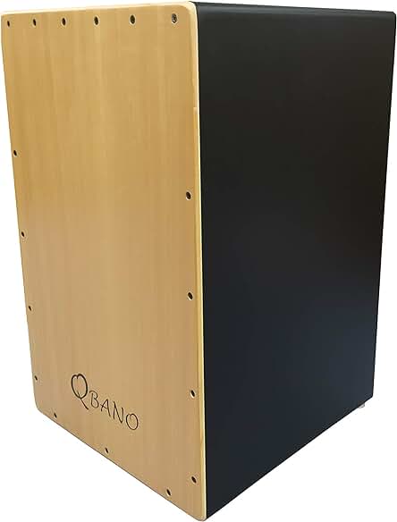 Cajón Flamenco Qbano 7M44M - Auténtico sonido flamenco con estilo en madera