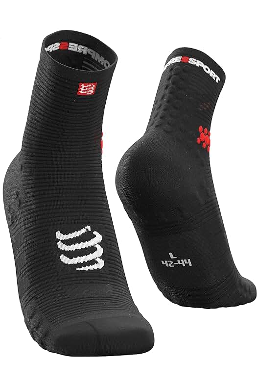 Calcetines Compressport SH3T3SB para hombre, ideales para deportes de alto rendimiento.